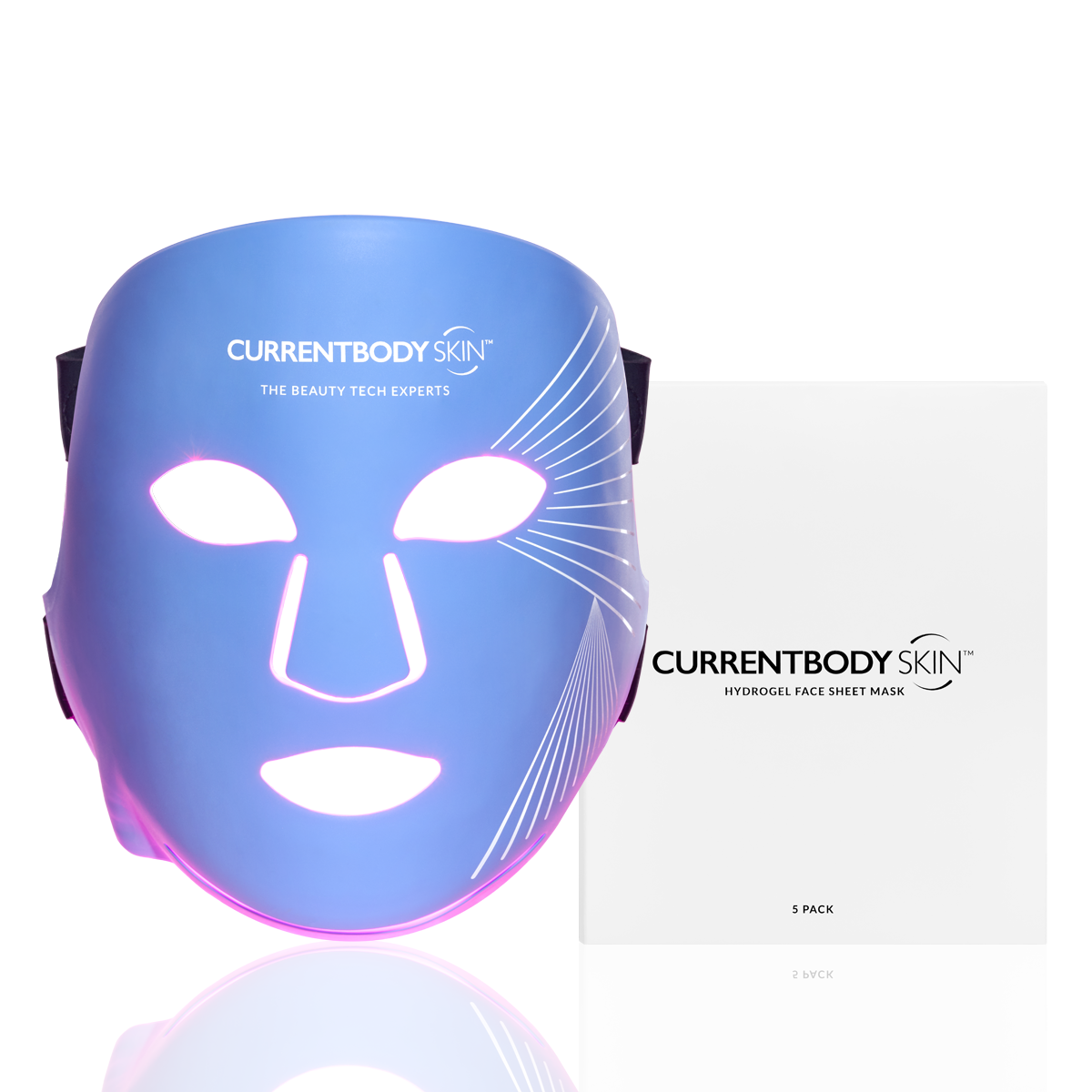CurrentBody Skin LED Blaulicht Therapie Gesichtsmaske