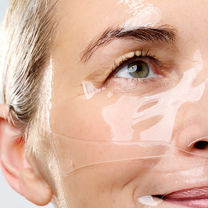 CurrentBody Skin LED Multi-Licht Therapie Maske & Hydrogel Gesichtsmasken (5 Stück)