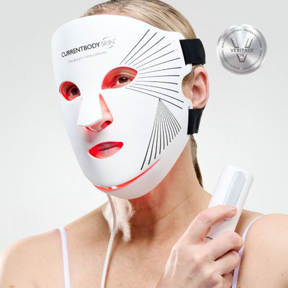 CurrentBody Skin LED Rotlicht Therapie Gesichtsmaske
