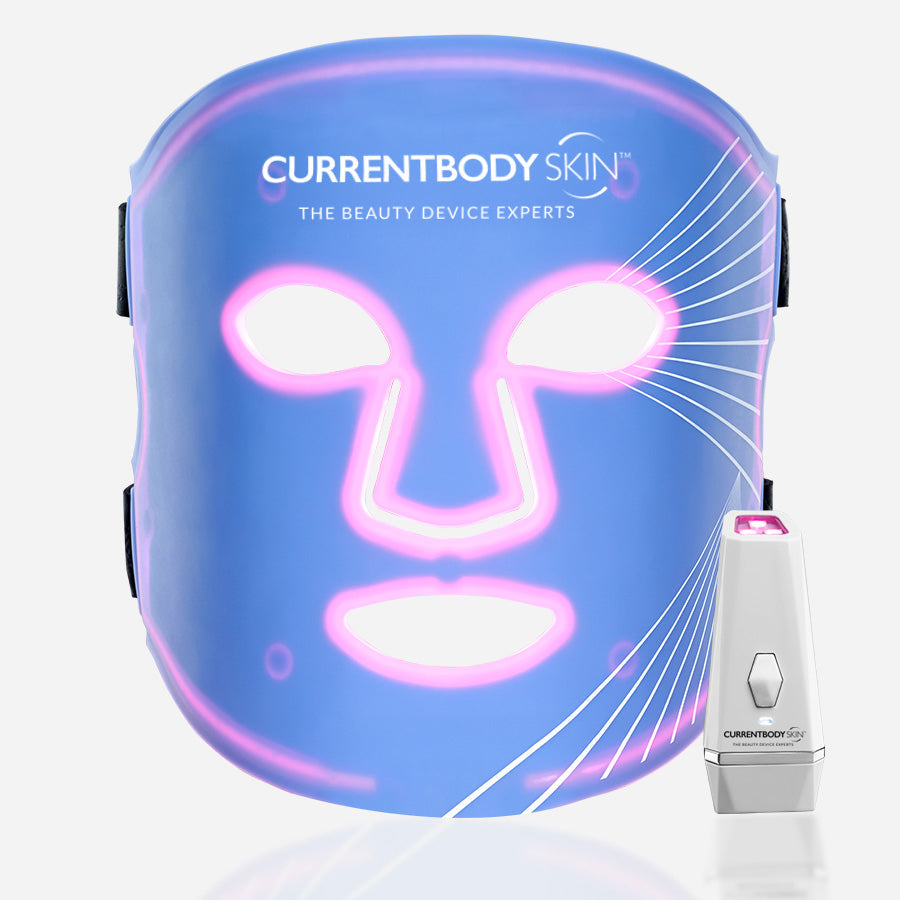 CurrentBody Skin LED Blaulicht Therapie Gesichtsmaske und Stift