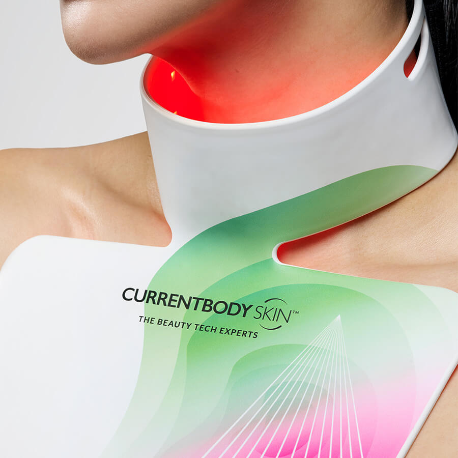 CurrentBody Skin LED Aufhellende Hals & Dekolleté Maske