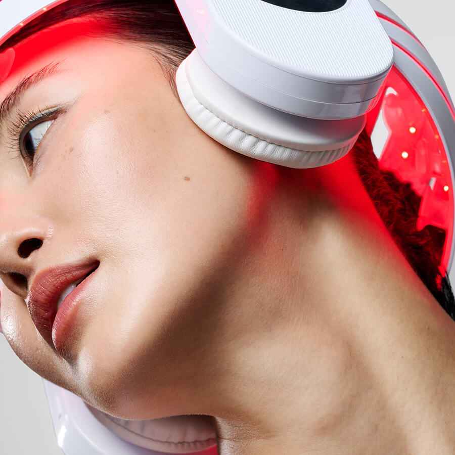 CurrentBody Skin LED Multi-Licht Therapie Maske & LED Gerät gegen Haarausfall