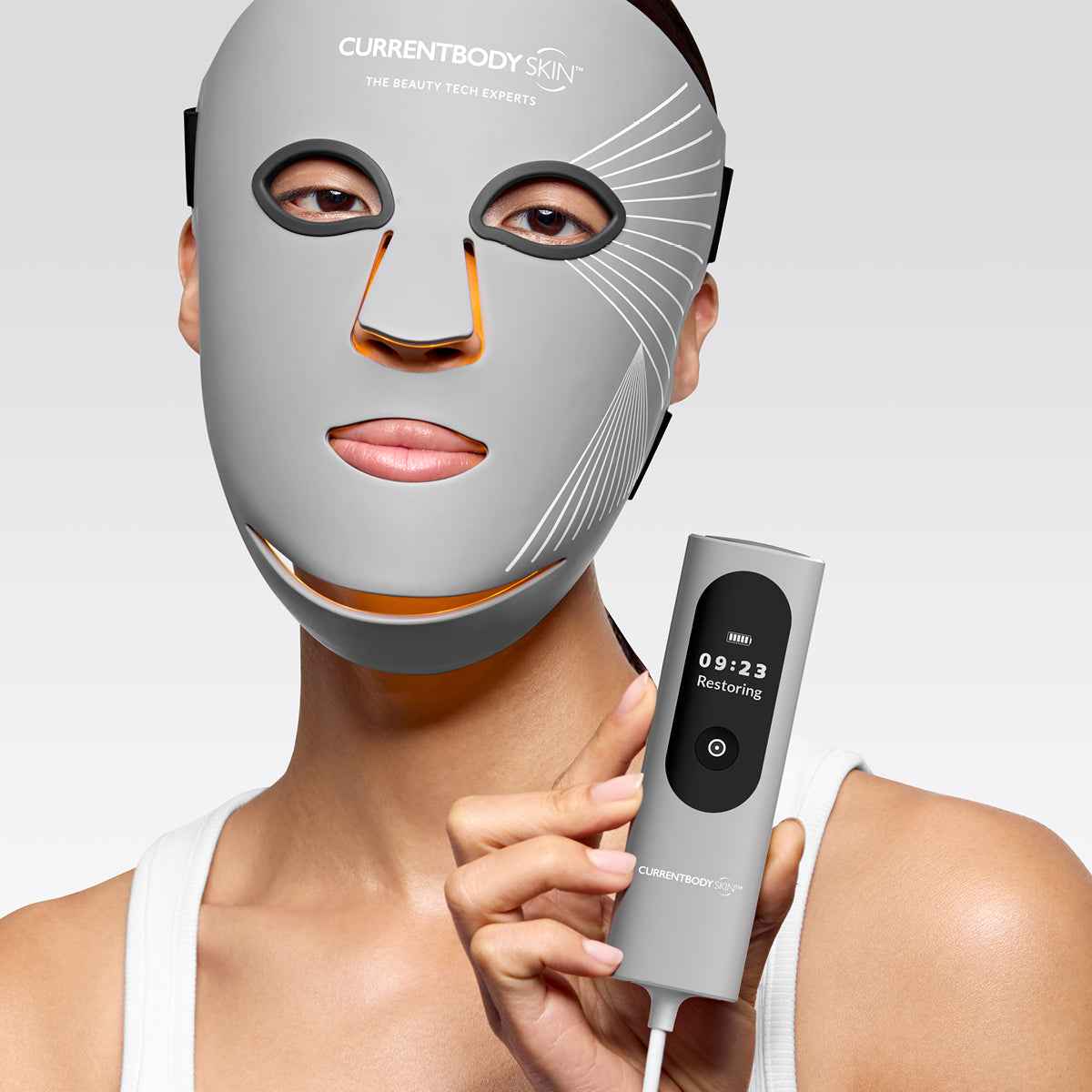 CurrentBody Skin LED Multi-Licht Therapie Maske & LED Gerät gegen Haarausfall