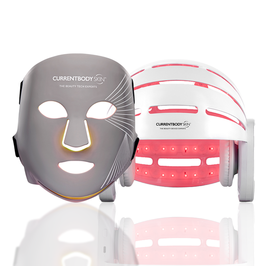 CurrentBody Skin LED Multi-Licht Therapie Maske & LED Gerät gegen Haarausfall