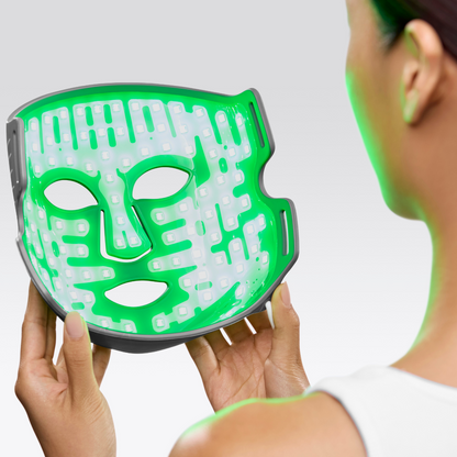 CurrentBody Skin LED Multi-Licht Therapie Maske & Hydrogel Gesichtsmasken (10 Stück)